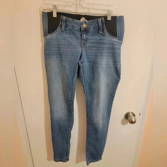 Isabel Maternity Blue Jeans Jegging waist 30" X 28L Pre-owned - Picture 1 of 6